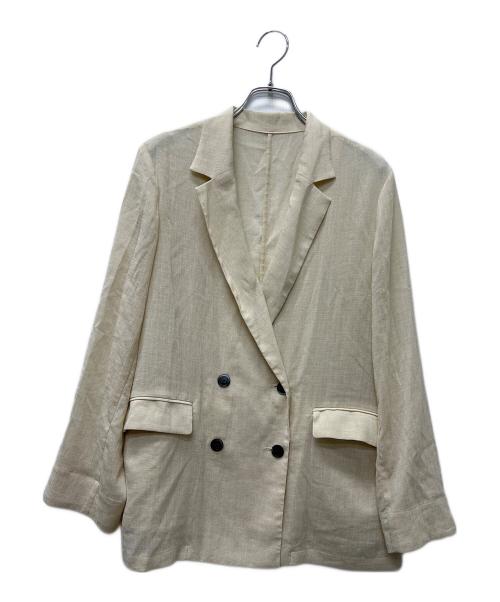 green label relaxing（グリーンレーベルリラクシング）green label relaxing (グリーンレーベルリラクシング) シアーエアジャケット ベージュ サイズ:FREEの古着・服飾アイテム