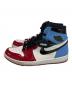 NIKE (ナイキ) ハイカットスニーカー ブルー×レッド サイズ:cm27.5：16000円