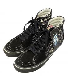VANS×DISNEY×BEAMS（ヴァンズ×ディズニー×ビームス）の古着「スニーカー SK8-HI VANS（バンズ）　Disney（ディズニー）　BEAMS（ビームス）　V38-47BER」｜ブラック