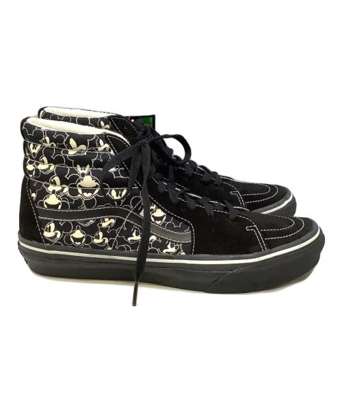 VANS（ヴァンズ）VANS (ヴァンズ) Disney (ディズニー) BEAMS (ビームス) スニーカー SK8-HI VANS（バンズ）　Disney（ディズニー）　BEAMS（ビームス）　V38-47BER ブラック サイズ:US10 未使用品の古着・服飾アイテム
