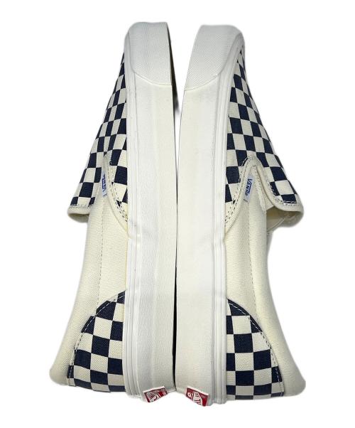 VANS（ヴァンズ）VANS (ヴァンズ) スリッポン　VANS（ヴァンズ）	721278　 ネイビー×アイボリー サイズ:28cmの古着・服飾アイテム