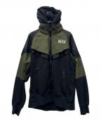 NIKE×sacaiナイキ×サカイ）の古着「NRG Full Zip Parker」｜カーキ×ブラック