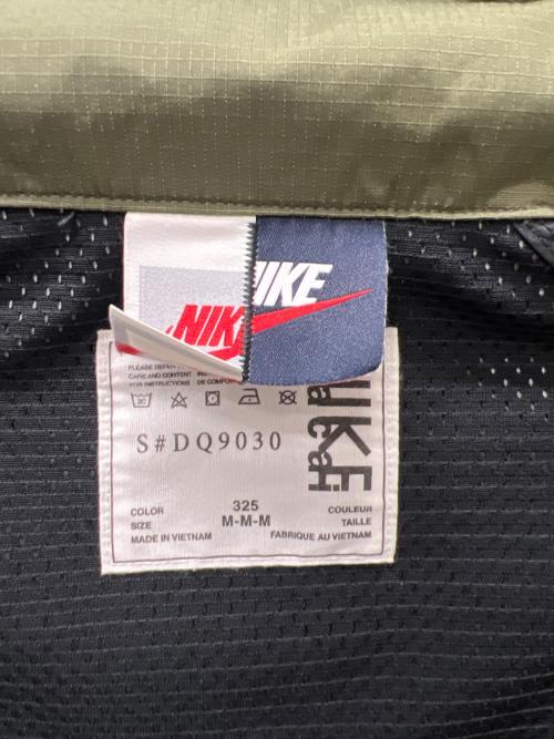 NIKE（ナイキ）NIKE (ナイキ) sacai (サカイ) NRG Full Zip Parker カーキ×ブラック サイズ:Mの古着・服飾アイテム