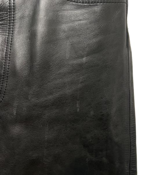 aero（エアロ）aero (エアロ) レザーパンツ ブラック サイズ:３１の古着・服飾アイテム
