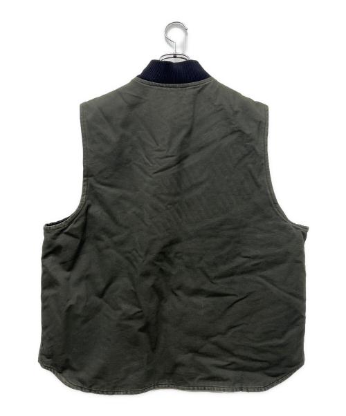 CarHartt（カーハート）CarHartt (カーハート) 中綿ベスト オリーブ×ブラック サイズ:ＸＬの古着・服飾アイテム
