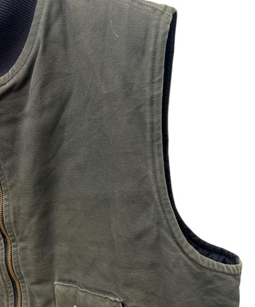 CarHartt（カーハート）CarHartt (カーハート) 中綿ベスト オリーブ×ブラック サイズ:ＸＬの古着・服飾アイテム