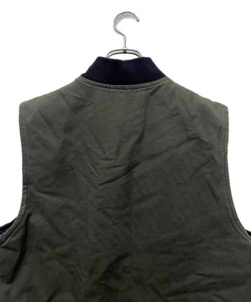 CarHartt（カーハート）CarHartt (カーハート) 中綿ベスト オリーブ×ブラック サイズ:ＸＬの古着・服飾アイテム