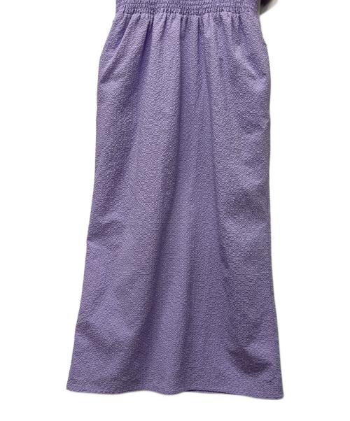 CELFORD（セルフォード）CELFORD (セルフォード) ボウタイタイトワンピース パープル サイズ:３６の古着・服飾アイテム