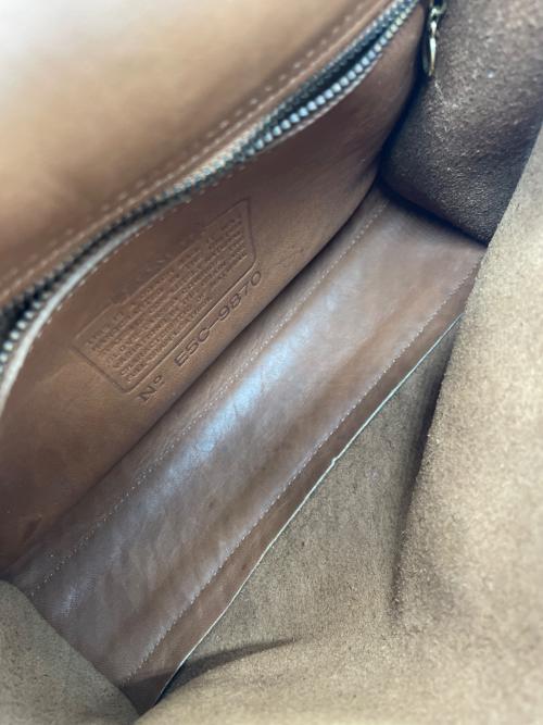 COACH（コーチ）COACH (コーチ) ショルダーバッグ ブラウンの古着・服飾アイテム