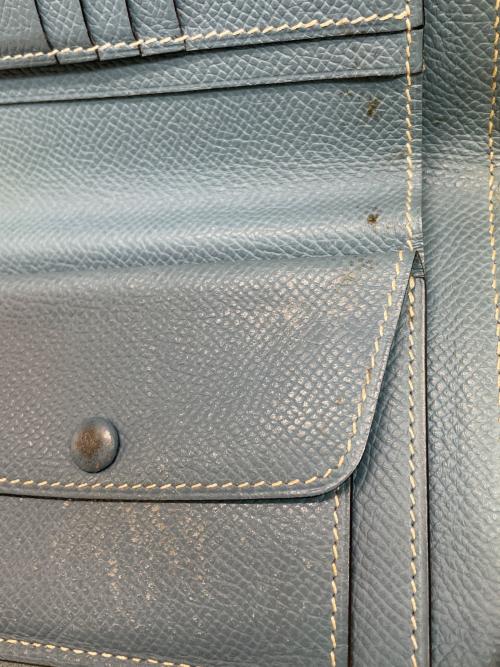 HERMES（エルメス）HERMES (エルメス) 2つ折り財布 スカイブルーの古着・服飾アイテム