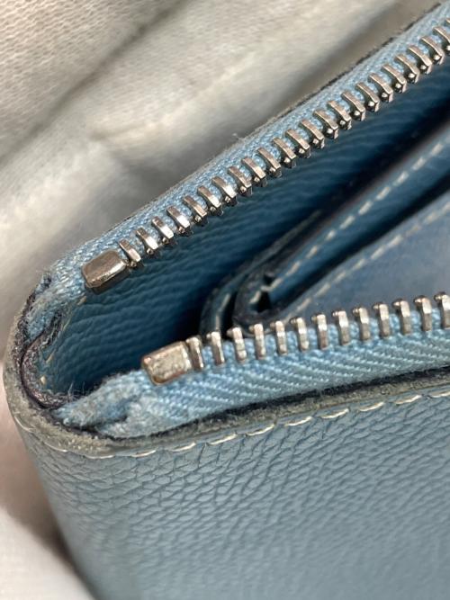 HERMES（エルメス）HERMES (エルメス) 2つ折り財布 スカイブルーの古着・服飾アイテム