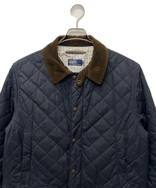 POLO RALPH LAUREN（ポロ・ラルフローレン）POLO RALPH LAUREN (ポロ・ラルフローレン) キルティングジャケット ネイビー サイズ:ＬＬの古着・服飾アイテム