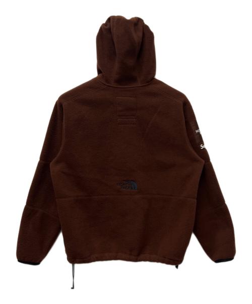 THE NORTH FACE（ザ ノース フェイス）THE NORTH FACE (ザ ノース フェイス) SUPREME (シュプリーム) Steep Tech Fleece Pullover ブラウン サイズ:Mの古着・服飾アイテム