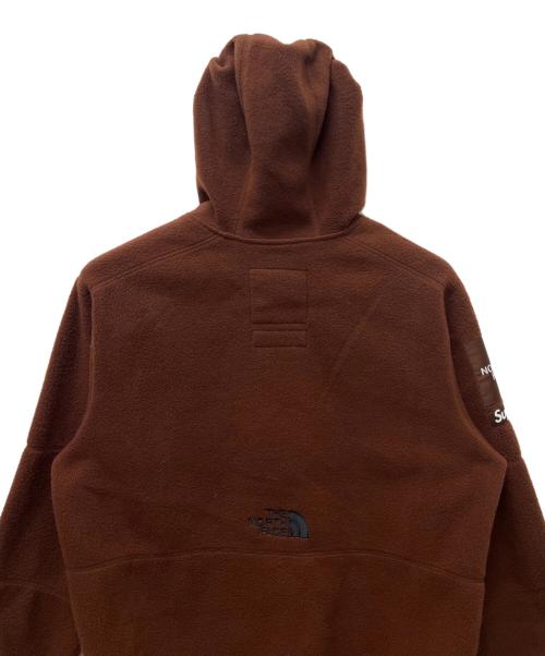 THE NORTH FACE（ザ ノース フェイス）THE NORTH FACE (ザ ノース フェイス) SUPREME (シュプリーム) Steep Tech Fleece Pullover ブラウン サイズ:Mの古着・服飾アイテム