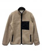 stussyステューシー）の古着「ボアジャケット」｜ベージュ