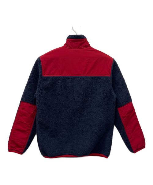 POLO RALPH LAUREN（ポロ・ラルフローレン）POLO RALPH LAUREN (ポロ・ラルフローレン) ボアフリースジャケット ネイビー×レッド サイズ:Ｓの古着・服飾アイテム