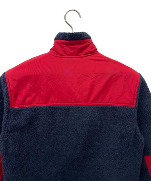 POLO RALPH LAUREN（ポロ・ラルフローレン）POLO RALPH LAUREN (ポロ・ラルフローレン) ボアフリースジャケット ネイビー×レッド サイズ:Ｓの古着・服飾アイテム