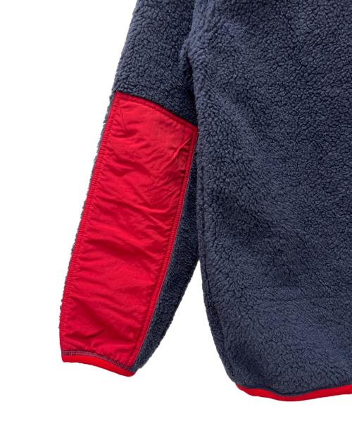 POLO RALPH LAUREN（ポロ・ラルフローレン）POLO RALPH LAUREN (ポロ・ラルフローレン) ボアフリースジャケット ネイビー×レッド サイズ:Ｓの古着・服飾アイテム