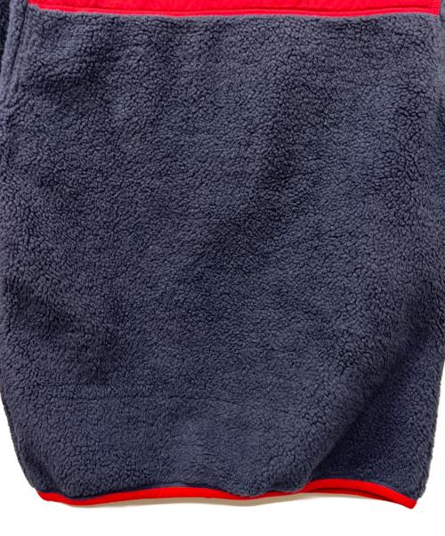 POLO RALPH LAUREN（ポロ・ラルフローレン）POLO RALPH LAUREN (ポロ・ラルフローレン) ボアフリースジャケット ネイビー×レッド サイズ:Ｓの古着・服飾アイテム