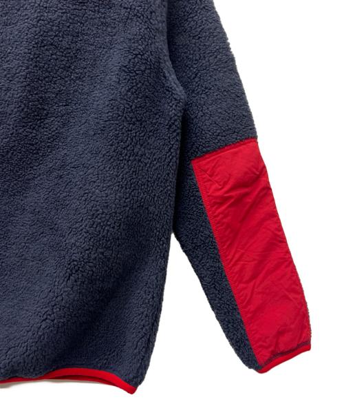 POLO RALPH LAUREN（ポロ・ラルフローレン）POLO RALPH LAUREN (ポロ・ラルフローレン) ボアフリースジャケット ネイビー×レッド サイズ:Ｓの古着・服飾アイテム