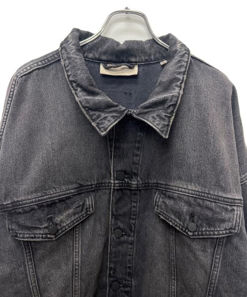 FOG ESSENTIALS（フィアオブゴッド エッセンシャル）FOG ESSENTIALS (フィアオブゴッド エッセンシャル) ボックスデニムジャケット ブラック サイズ:Ｌの古着・服飾アイテム