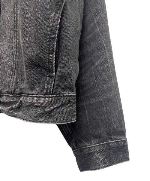 FOG ESSENTIALS（フィアオブゴッド エッセンシャル）FOG ESSENTIALS (フィアオブゴッド エッセンシャル) ボックスデニムジャケット ブラック サイズ:Ｌの古着・服飾アイテム
