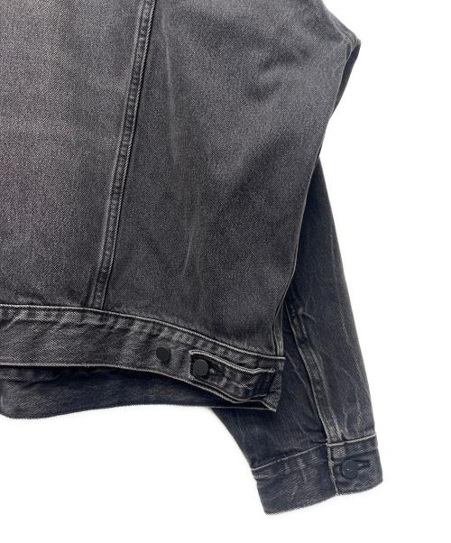 FOG ESSENTIALS（フィアオブゴッド エッセンシャル）FOG ESSENTIALS (フィアオブゴッド エッセンシャル) ボックスデニムジャケット ブラック サイズ:Ｌの古着・服飾アイテム