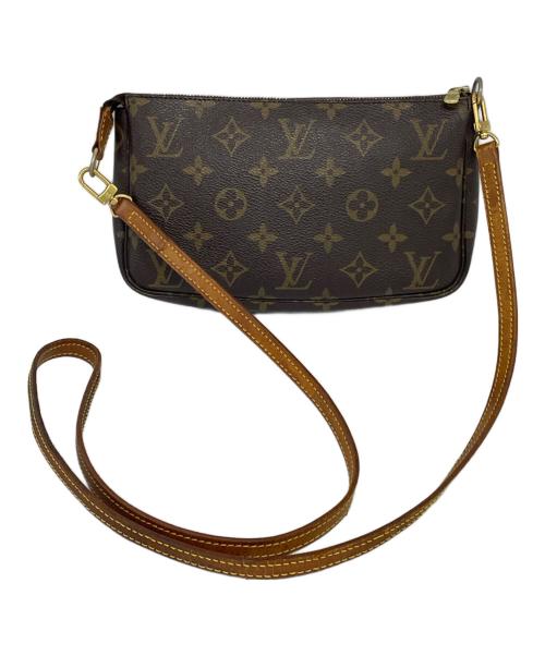 LOUIS VUITTON（ルイ ヴィトン）LOUIS VUITTON (ルイ ヴィトン) ショルダーバッグ ブラウンの古着・服飾アイテム