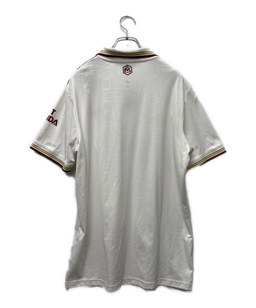 adidas（アディダス）adidas (アディダス) アーセナル 25/26 サードユニフォーム ホワイト×レッド サイズ:2XLの古着・服飾アイテム