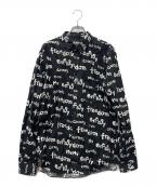 BLACK COMME des GARCONSブラックコムデギャルソン）の古着「長袖シャツ」｜ブラック