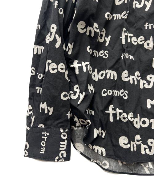 BLACK COMME des GARCONS（ブラックコムデギャルソン）BLACK COMME des GARCONS (ブラックコムデギャルソン) 長袖シャツ ブラック サイズ:ＸＬの古着・服飾アイテム
