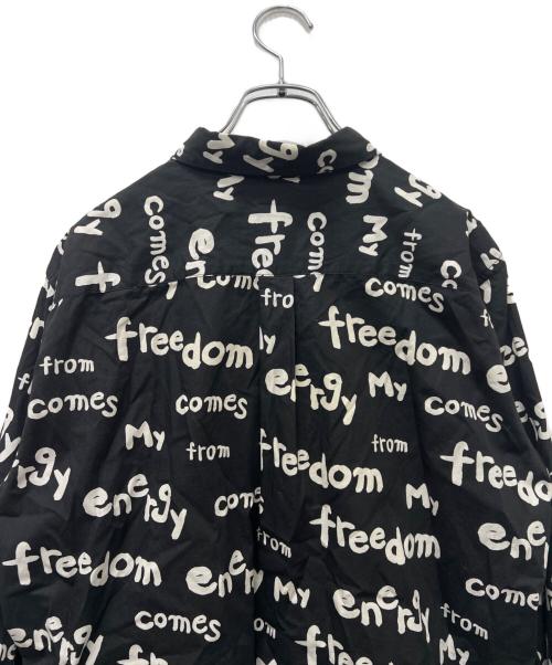 BLACK COMME des GARCONS（ブラックコムデギャルソン）BLACK COMME des GARCONS (ブラックコムデギャルソン) 長袖シャツ ブラック サイズ:ＸＬの古着・服飾アイテム