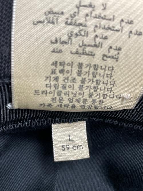 GUCCI（グッチ）GUCCI (グッチ) GGキャンバスバケットハット ブラックの古着・服飾アイテム