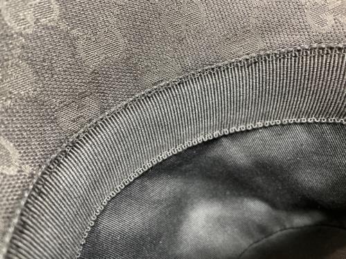 GUCCI（グッチ）GUCCI (グッチ) GGキャンバスバケットハット ブラックの古着・服飾アイテム