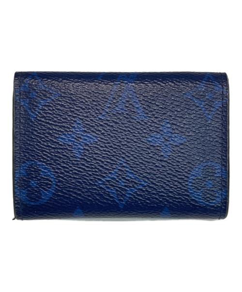 LOUIS VUITTON（ルイ ヴィトン）LOUIS VUITTON (ルイ ヴィトン) 3つ折り財布 ブルーの古着・服飾アイテム