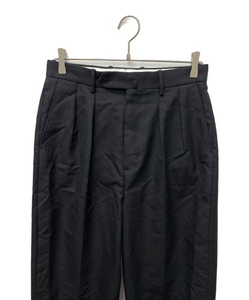STEVEN ALAN（スティーブンアラン）STEVEN ALAN (スティーブンアラン) ウール オックスフォード イン ツープリーツ ドレス トラウザーズ グレー サイズ:Mの古着・服飾アイテム
