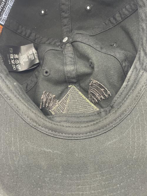NEWHATTAN（ニューハッタン）NEWHATTAN (ニューハッタン) Essay (エッセイ) キャップ ブラックの古着・服飾アイテム