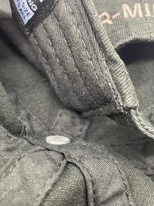 NEWHATTAN（ニューハッタン）NEWHATTAN (ニューハッタン) Essay (エッセイ) キャップ ブラックの古着・服飾アイテム