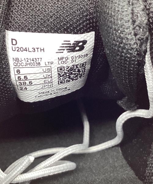 NEW BALANCE（ニューバランス）NEW BALANCE (ニューバランス) スニーカー ブラック サイズ:JPN24の古着・服飾アイテム