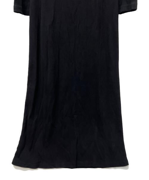 ALEXIA STAM（アリシアスタン）ALEXIA STAM (アリシアスタン) Back Adjuster Long Sleeve Rib Dress ブラック サイズ:Sの古着・服飾アイテム