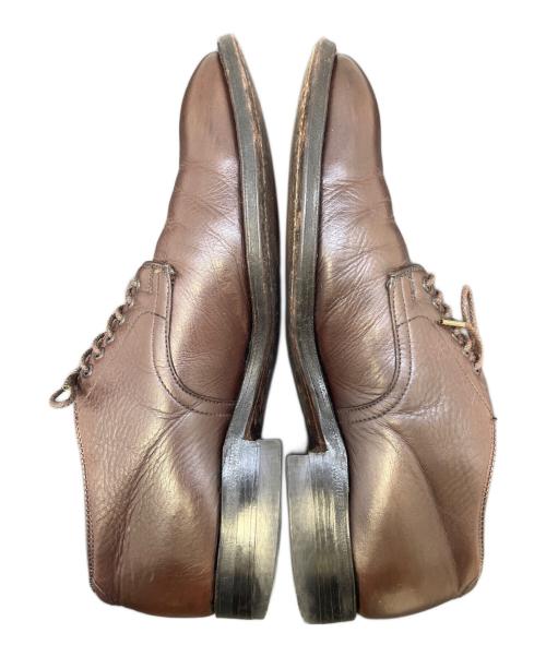 Alden（オールデン）Alden (オールデン) District UNITED ARROWS (ディストリクト ユナイテッドアローズ) プレーントゥシューズ ブラウン サイズ:7の古着・服飾アイテム