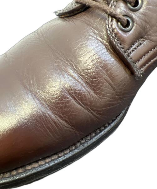 Alden（オールデン）Alden (オールデン) District UNITED ARROWS (ディストリクト ユナイテッドアローズ) プレーントゥシューズ ブラウン サイズ:7の古着・服飾アイテム