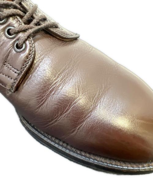 Alden（オールデン）Alden (オールデン) District UNITED ARROWS (ディストリクト ユナイテッドアローズ) プレーントゥシューズ ブラウン サイズ:7の古着・服飾アイテム