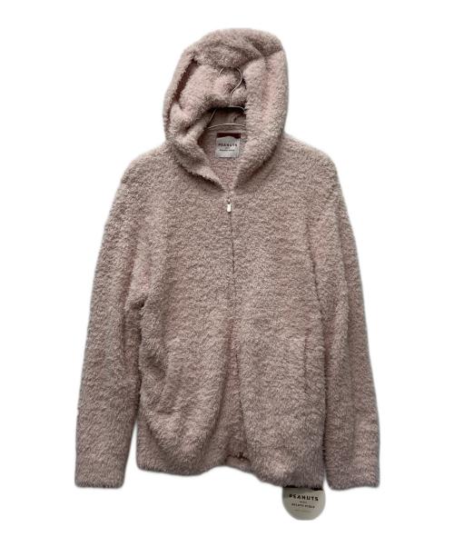 gelato pique（ジェラートピケ）gelato pique (ジェラートピケ) PEANUTS (ピーナッツ) パイルパーカー ピンク サイズ:FREEの古着・服飾アイテム