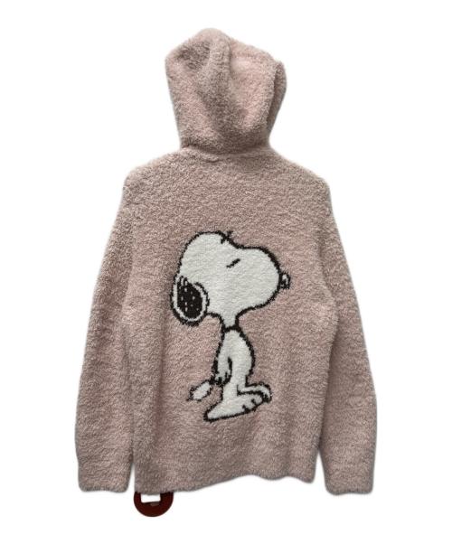 gelato pique（ジェラートピケ）gelato pique (ジェラートピケ) PEANUTS (ピーナッツ) パイルパーカー ピンク サイズ:FREEの古着・服飾アイテム