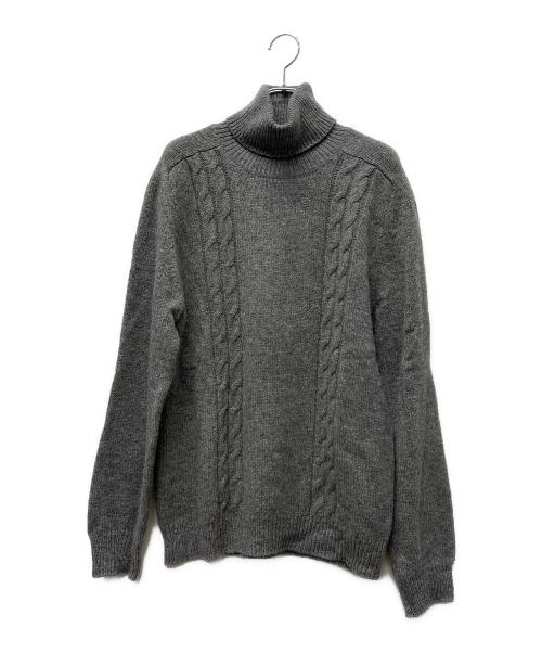 GUCCI（グッチ）GUCCI (グッチ) タートルネックニット グレー サイズ:Mの古着・服飾アイテム