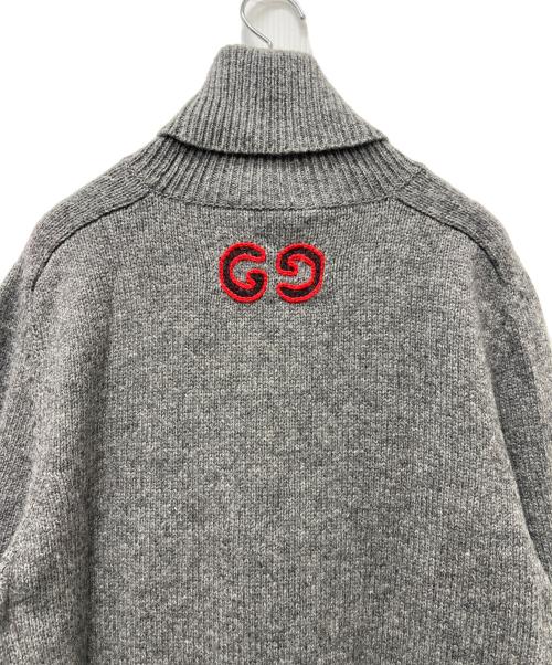 GUCCI（グッチ）GUCCI (グッチ) タートルネックニット グレー サイズ:Mの古着・服飾アイテム