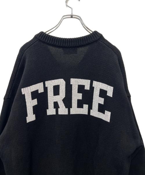 BALENCIAGA（バレンシアガ）BALENCIAGA (バレンシアガ) Braided Knit V-Neck Sweater ブラック サイズ:ＸＳの古着・服飾アイテム