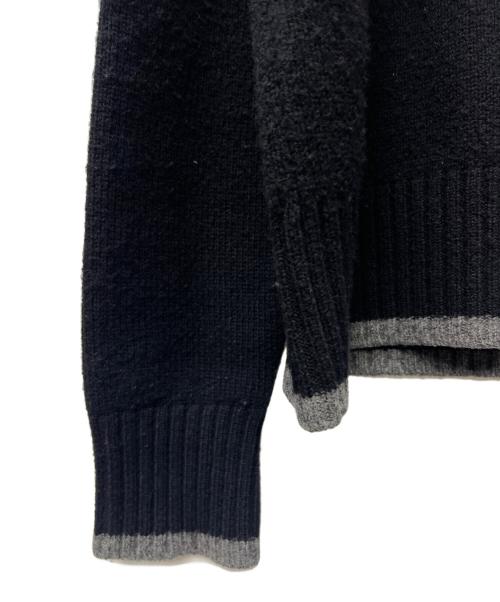 Dior（ディオール）Dior (ディオール)  ATELIER KNIT CREW SWEATER ブラック サイズ:Ｌの古着・服飾アイテム