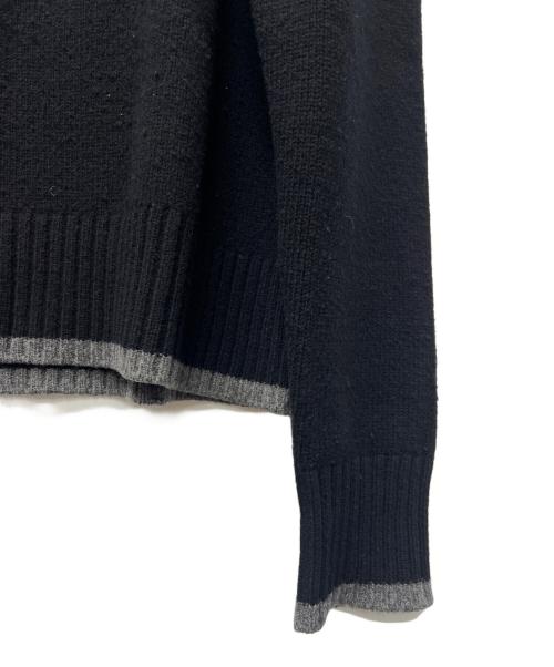 Dior（ディオール）Dior (ディオール)  ATELIER KNIT CREW SWEATER ブラック サイズ:Ｌの古着・服飾アイテム